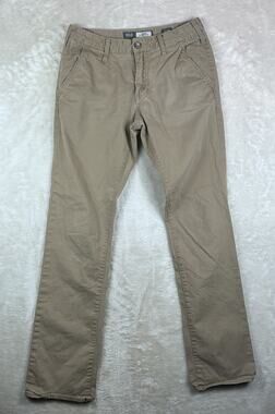 BKE Jake Khaki Chino Pants Mens 30x32 Straight Leg Tan EcoCoolmax Stretch
